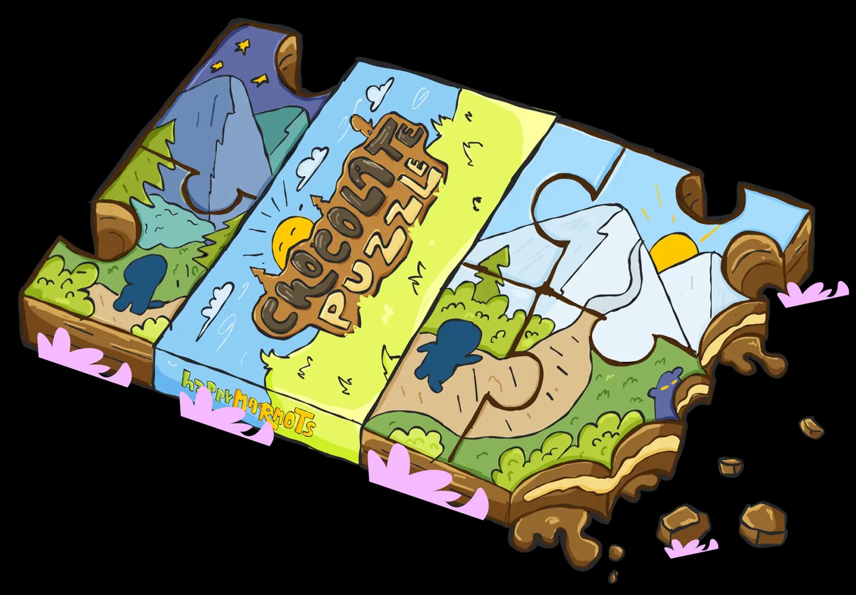 DELICIOUS PUZZLE <br/> CHOCOLATE