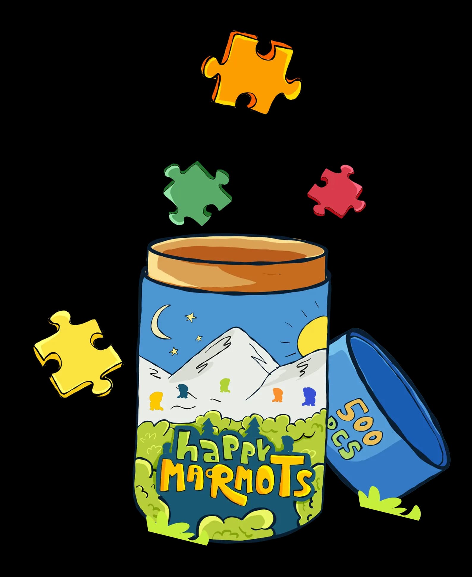 500 PIECES PUZZLE <br/> GENESIS ADVENTURES